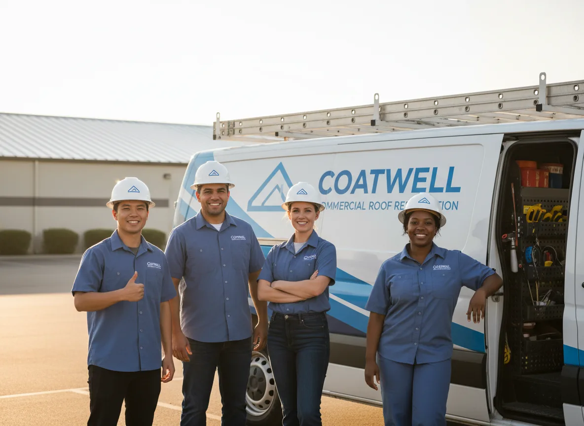 Commercial roof coating company in Gales Ferry, CT